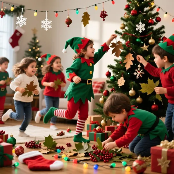 Juegos navideños divertidos para niños