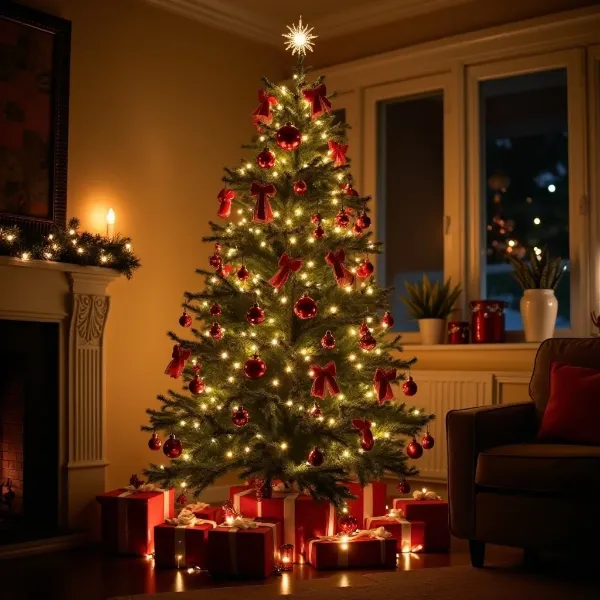 how to decorate a christmas tree