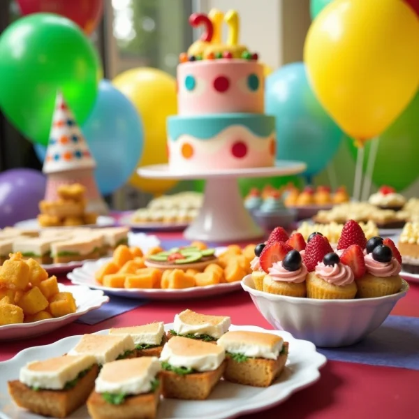 Beste Lebensmittel für eine Kindergeburtstagsfeier