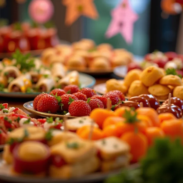 Beste Fingerfoods für eine Geburtstagsfeier