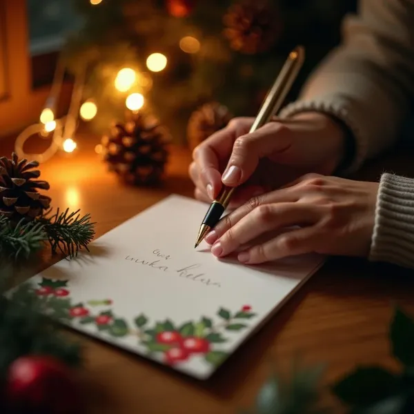 what to write in a christmas card