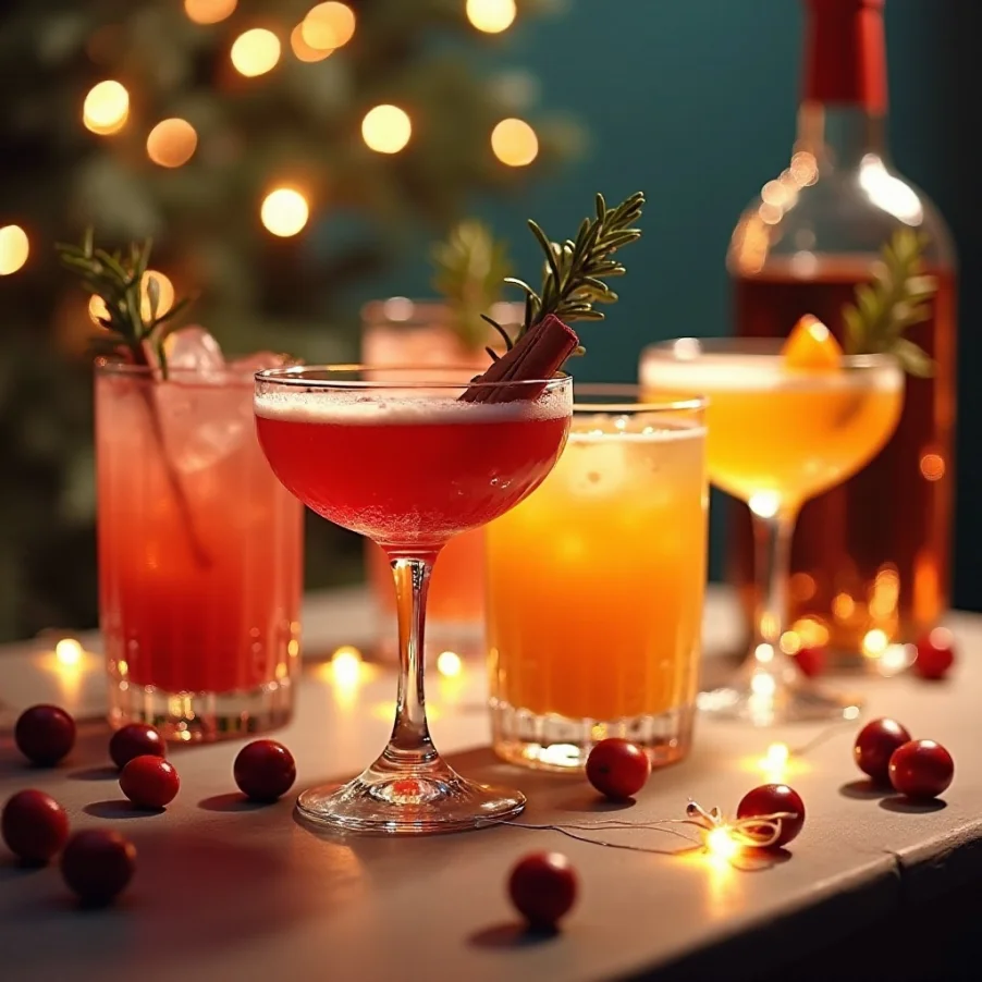 cocktails de Noël