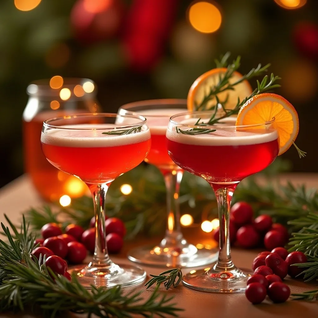 Les Meilleurs Cocktails de Noël à Servir Cette Année
