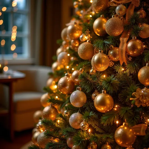 cómo decorar un árbol de Navidad