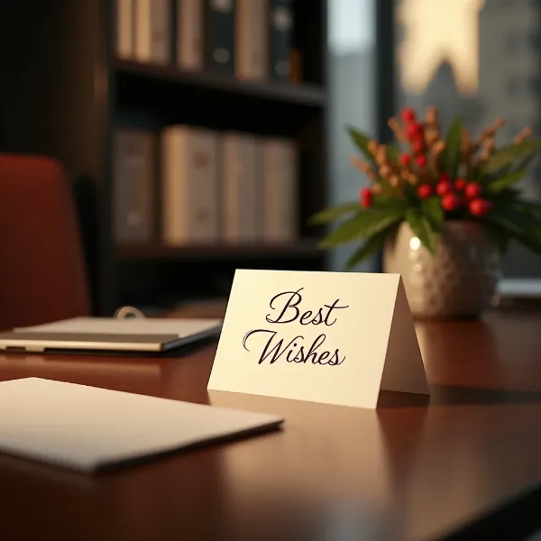 Cómo personalizar tu mensaje de Navidad para tu jefe