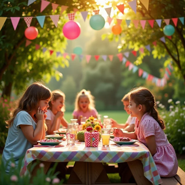 geburtstagsparty ideen im garten