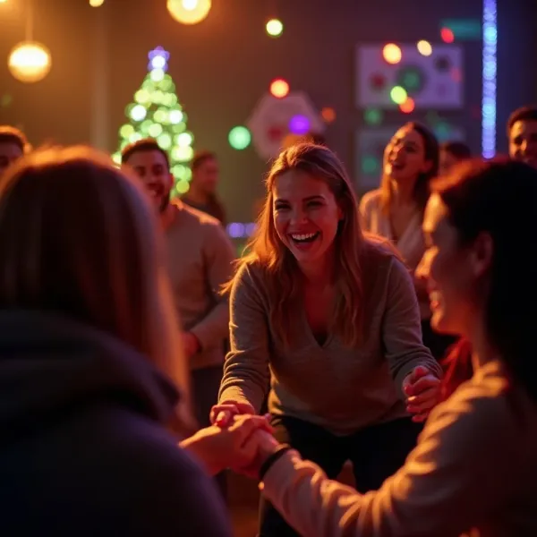 Juegos y actividades navideñas activas y únicas