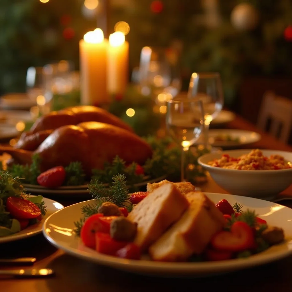Familienfreundliche Weihnachtsabend-Mahlzeiten