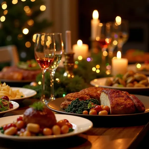 Idées de dîner de Noël confortables et gourmandes