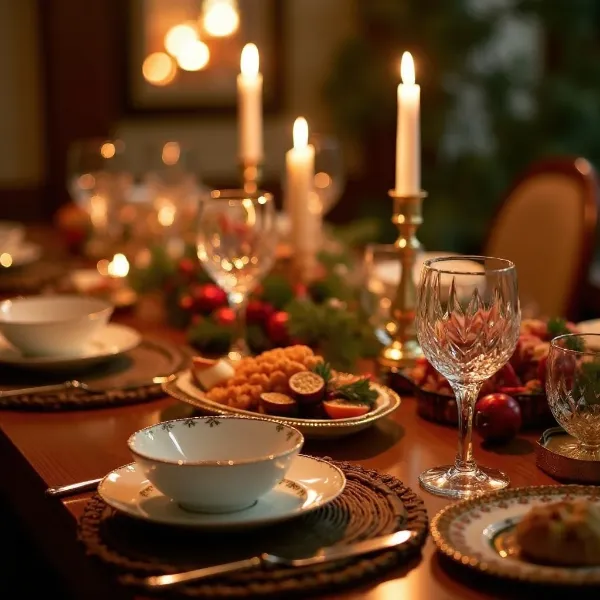 Menus de dîner pour la veille de Noël prêts à l’emploi