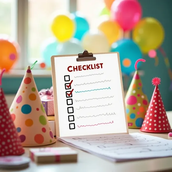 ¿Por qué necesitas una lista para tu fiesta de cumpleaños?