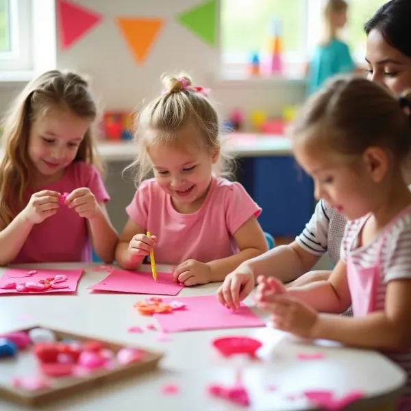 manualidades de San Valentín para niños de preescolar
