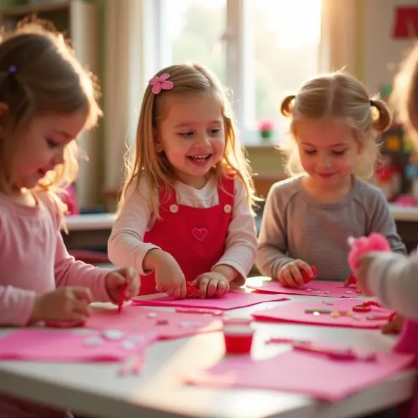 ¿Por qué los trabajos manuales de San Valentín son perfectos para los niños de jardín de infantes?