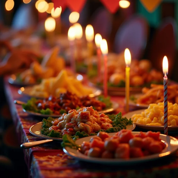 mejor comida para fiesta de cumpleaños