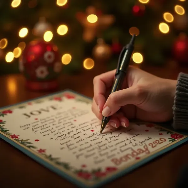 Mensajes sencillos para tarjetas de Navidad