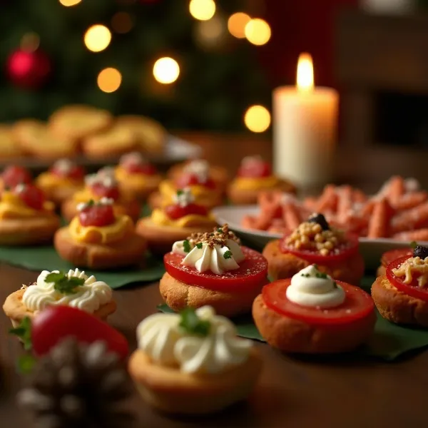 Los mejores snacks para fiestas de Navidad para una celebración festiva