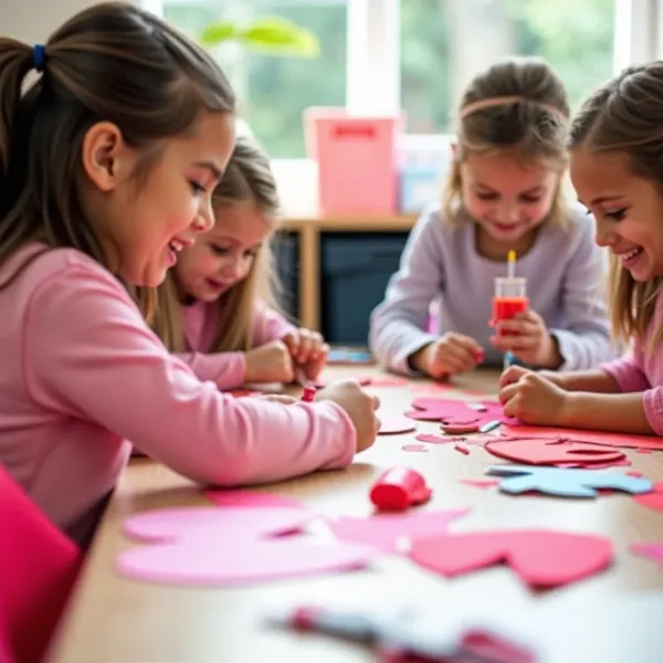 Budgetfreundliche Valentinstagsbasteleien