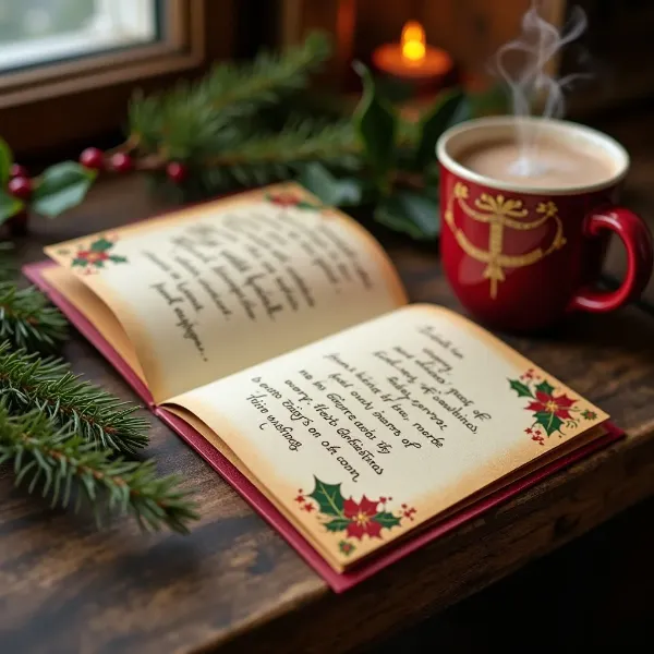 So beenden Sie Ihre Weihnachtskarte