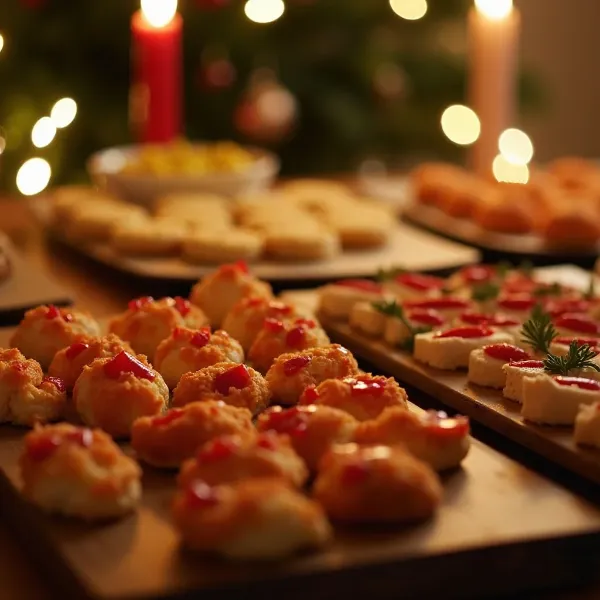 Weihnachts-Partysnacks